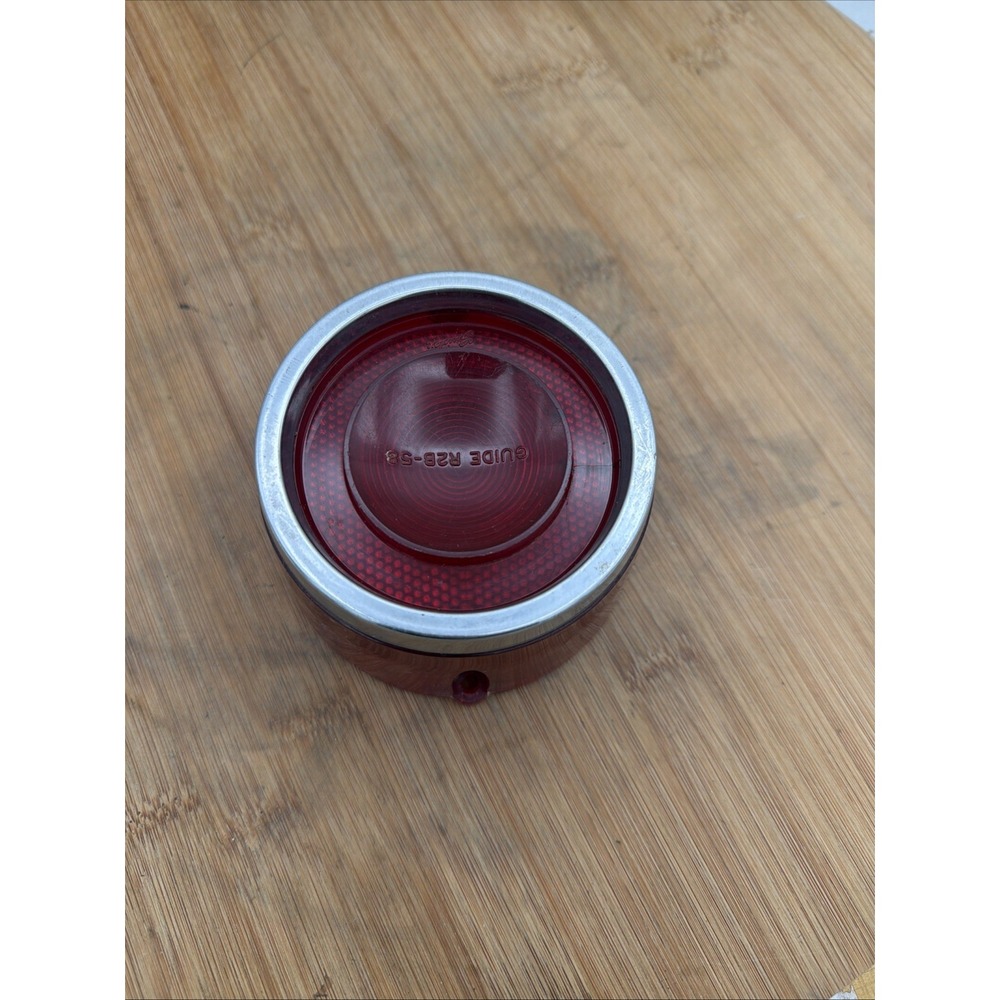 1958 Pontiac Tail Light Lens Station Wagon Delco Guide # 5948924 No Damage